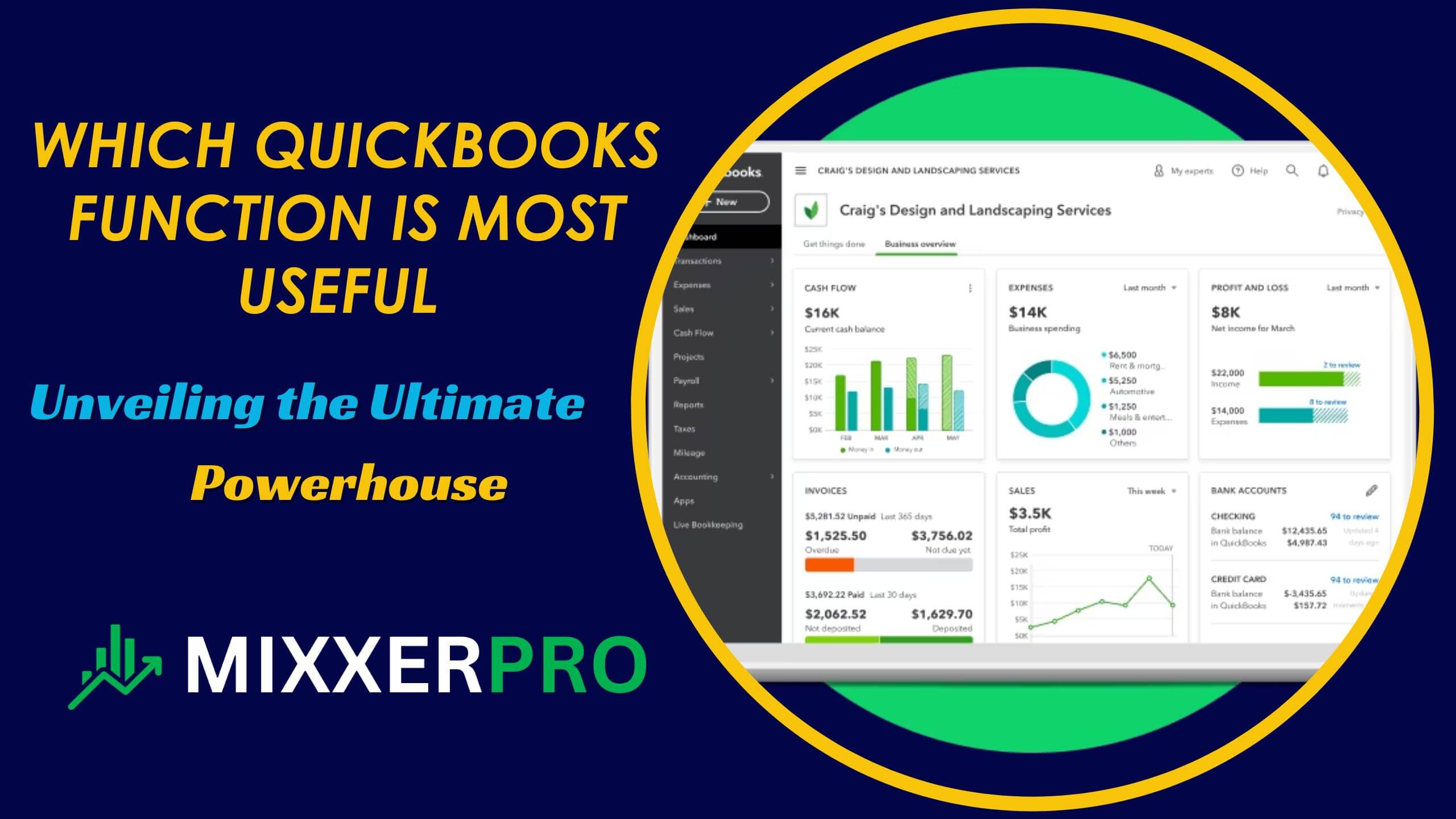 which quickbooks function is most useful