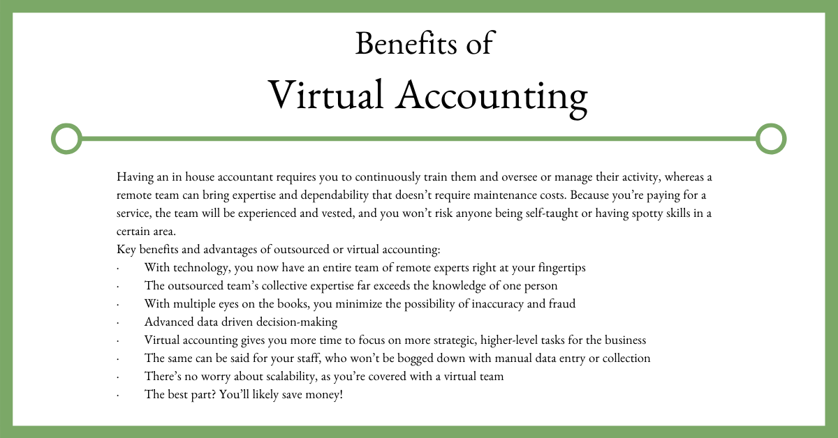 How to Maximize the Benefits of Virtual Accounting Solutions