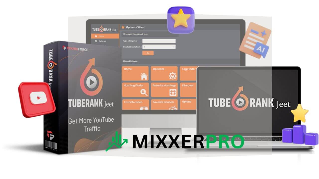 You are currently viewing Tuberank Jeet 6 Ai Bundle Onetime: Unleash SEO Power!